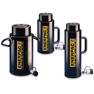 RACL-Series, Aluminium Lock Nut Cylinders Enerpac RACL-Series Hydraulic Aluminum Lock Nut Cylinders