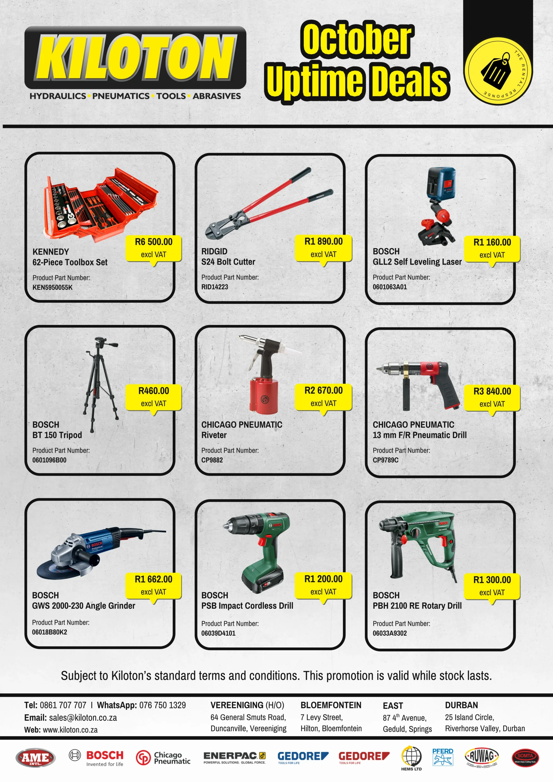 Kiloton October Uptime Deals 2026 Kiloton Bloem July Deals 2026